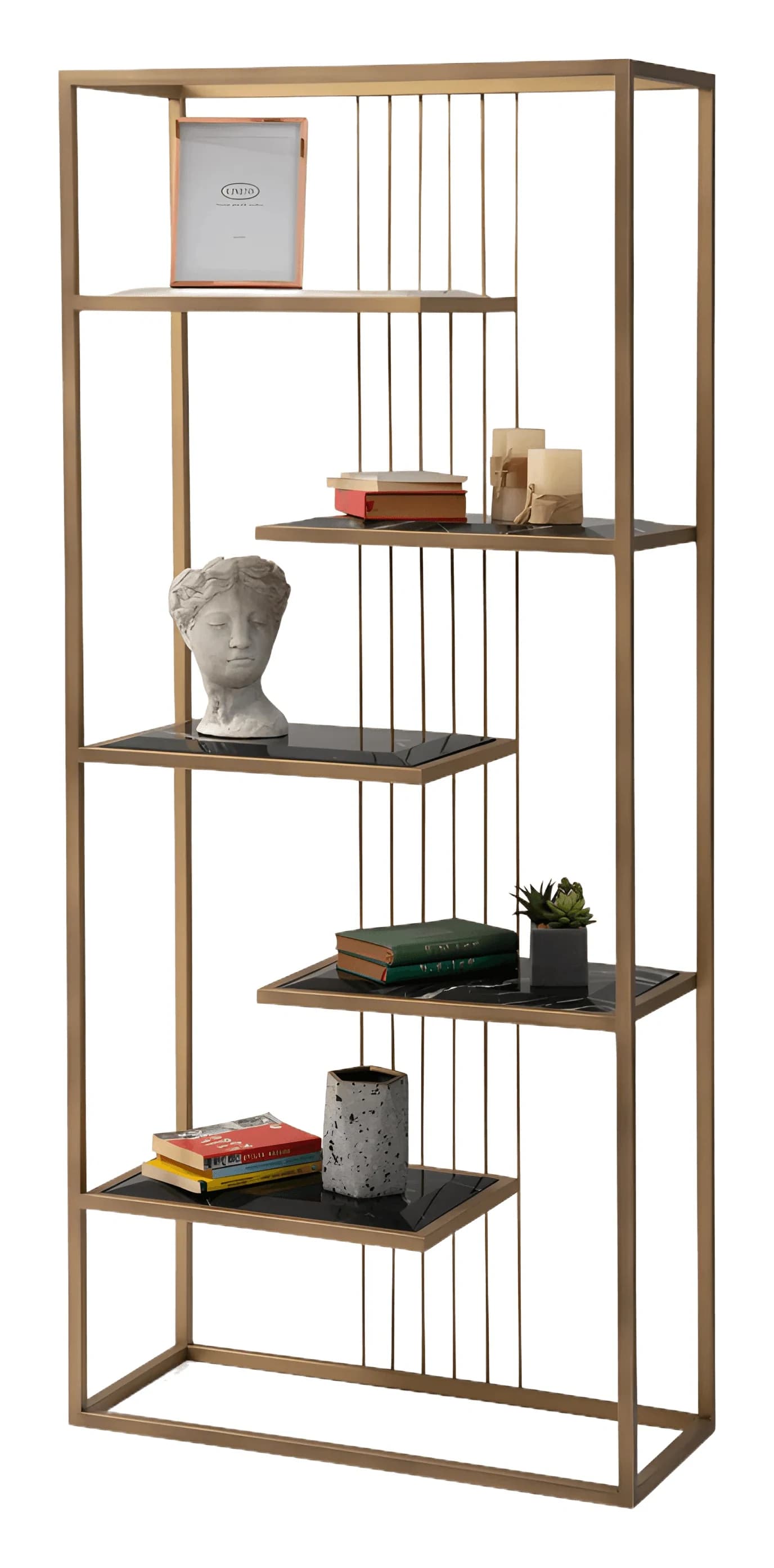 Arte Bookcase — in black&marble